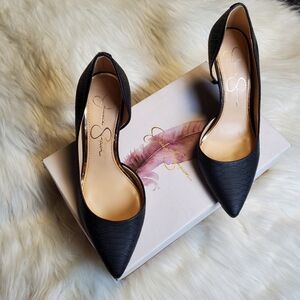 New Jessica Simpson Elegant Black Stiletto Heels